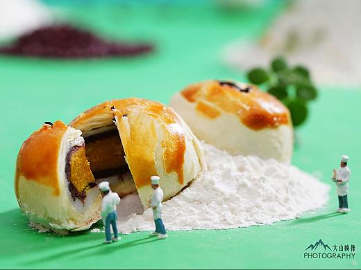 逐格视频--蛋黄酥