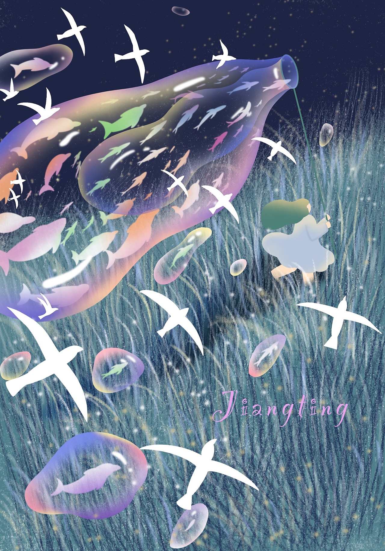 自学插画，也画了一些作品，希望给大家看到。（图ZMjcwMTE2MzUy） - 创作习作 - 站酷设计师JIANG子呀原创素材 - 站酷ZCOOL