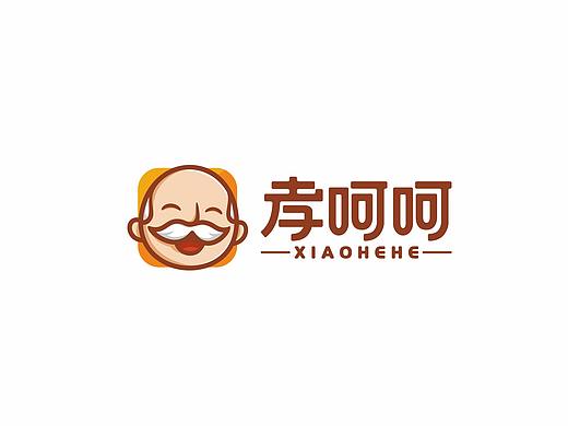 孝呵呵养老服务平台LOGO设计提案
