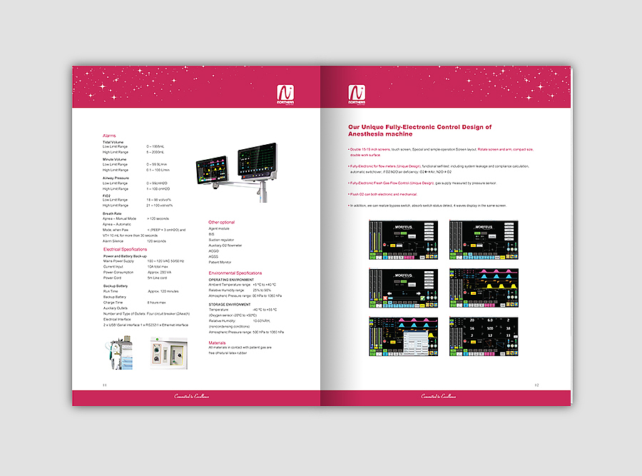 外销画册设计/监护仪/医疗设备产品画册----平面设计师/品牌设计师/葛军（图ZNzY3MDQzOTY=） - 书籍/画册 - 站酷设计师葛军原创素材 - 站酷ZCOOL