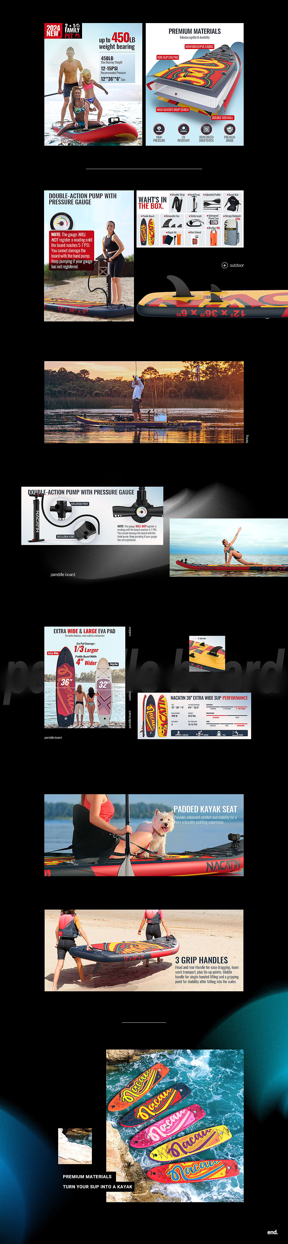 亚马逊户外产品--浆板渲染合成