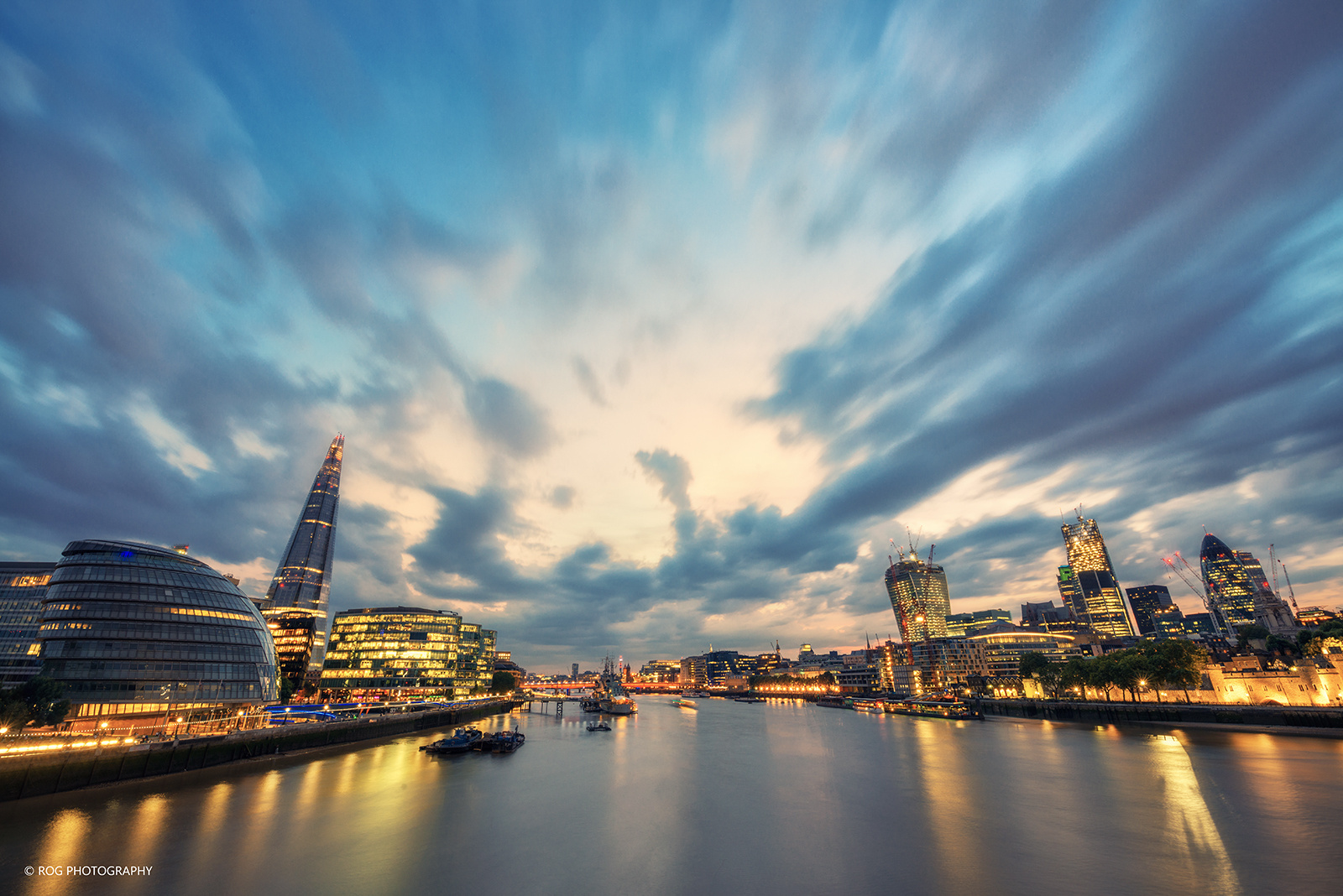 Fonds d'ecran Ponts Angleterre Royaume-Uni Thames Nuit Londres ...