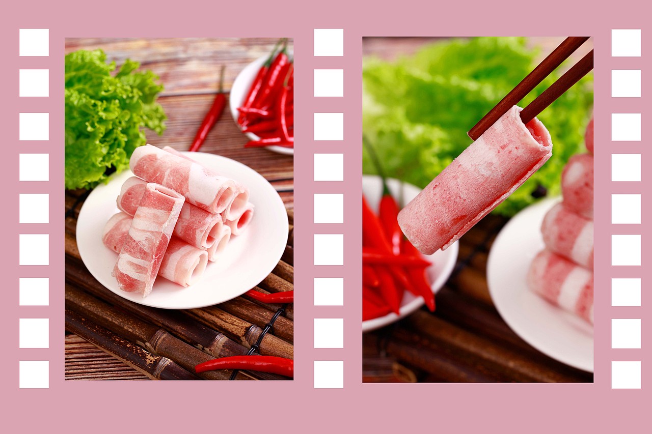 渐渐入冬，羊肉卷也显得倍感亲切（图ZMTM2NTU0Mzc2） - 产品摄影 - 站酷设计师秦山之味原创素材 - 站酷ZCOOL