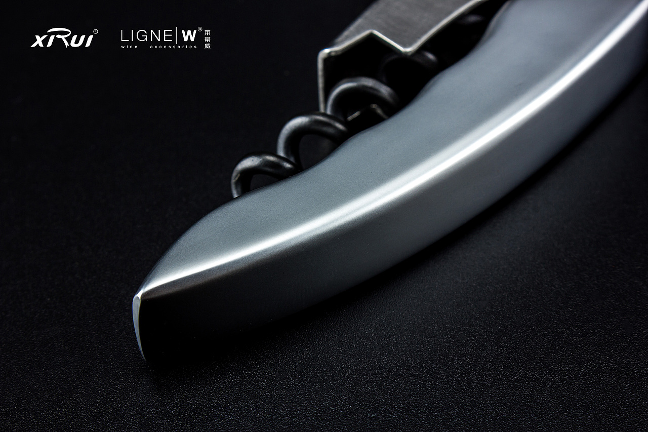 法国lignew锌合金酒刀拍摄