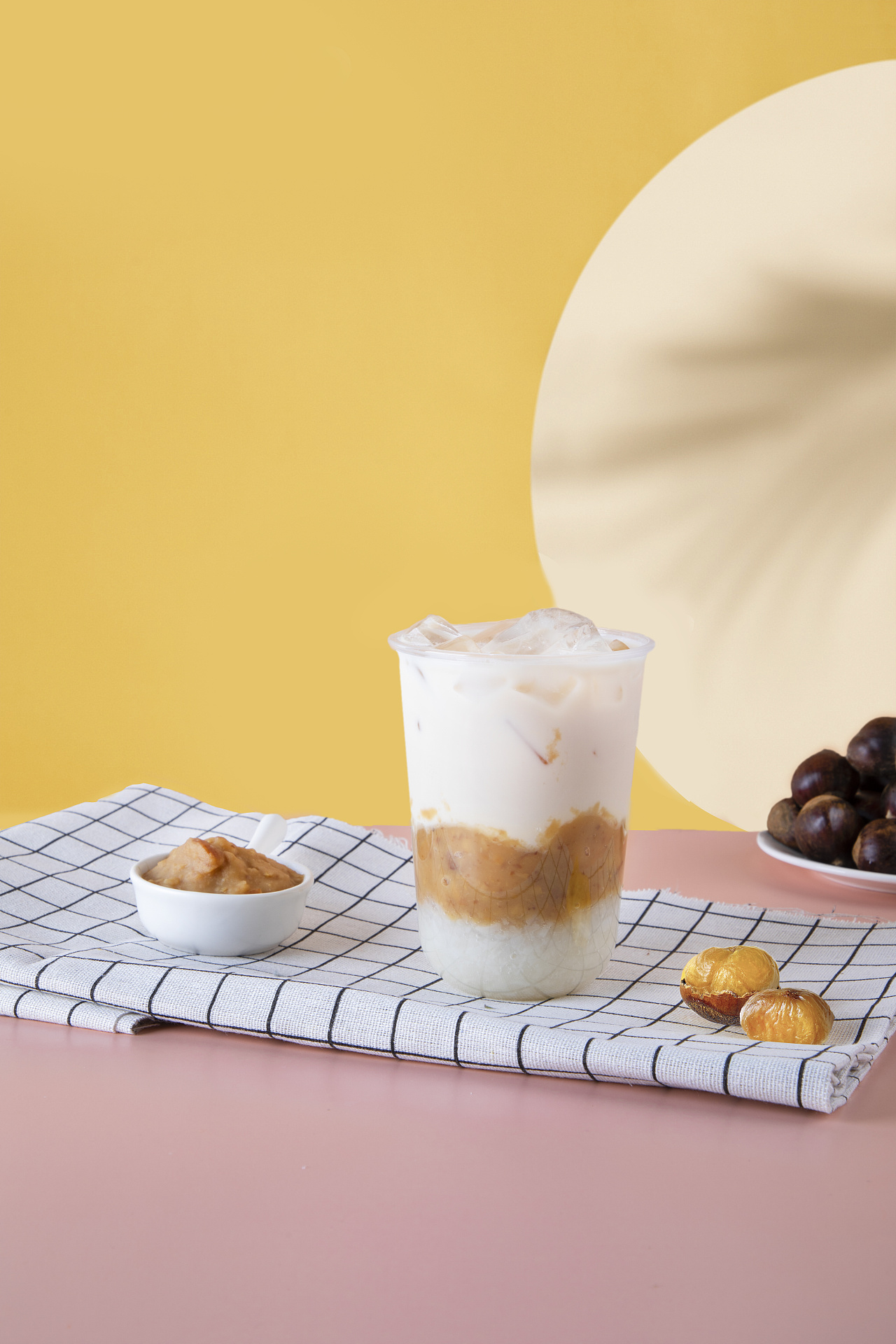 板栗*奶茶板栗泥|摄影|产品摄影|袁袁的超可爱 - 原创作品 - 站酷