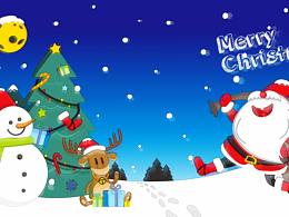 平安夜矢量插畫(huà)