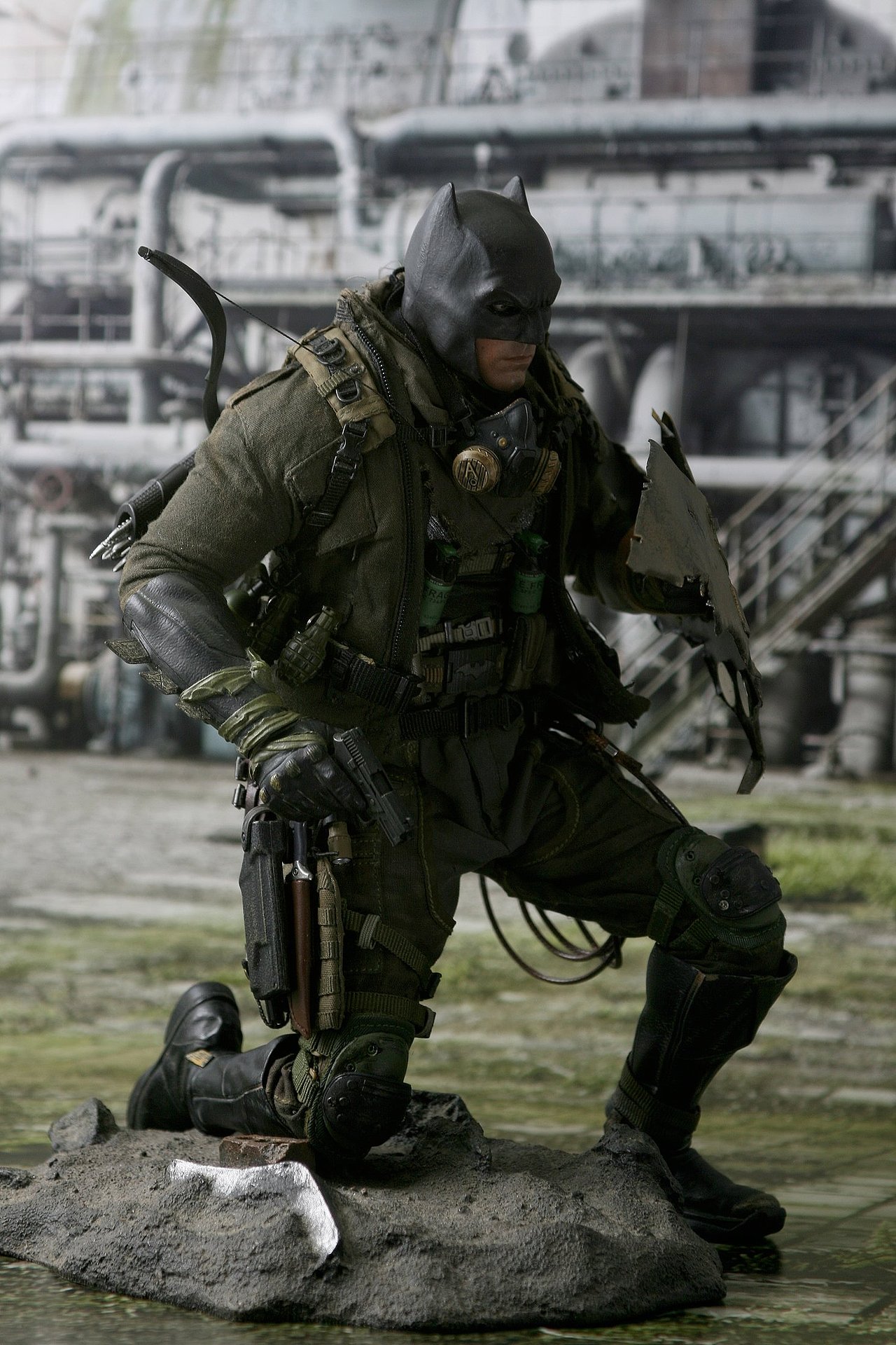 眉间白火的臆造自d之末世蝙蝠侠