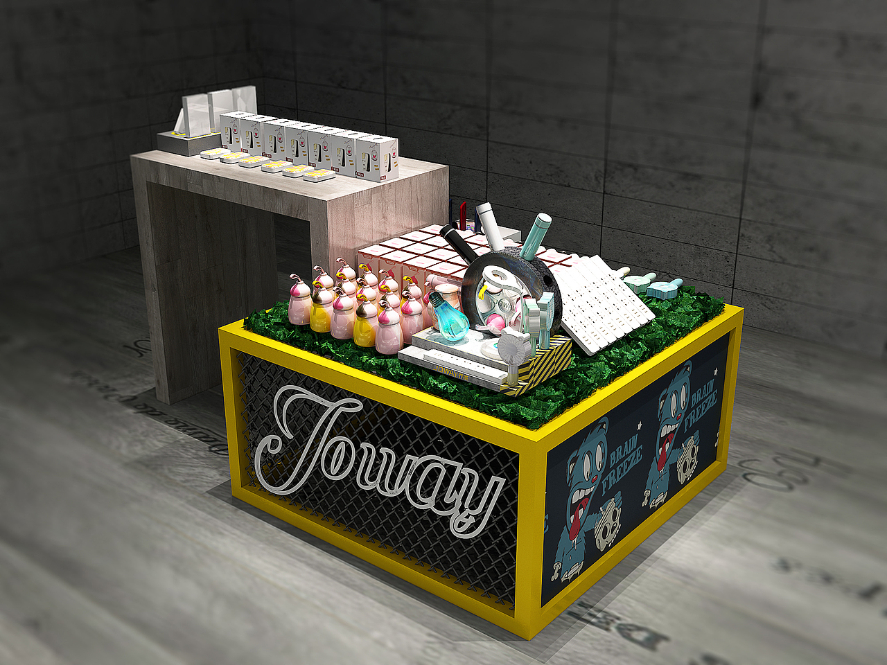 数码潮品展示柜