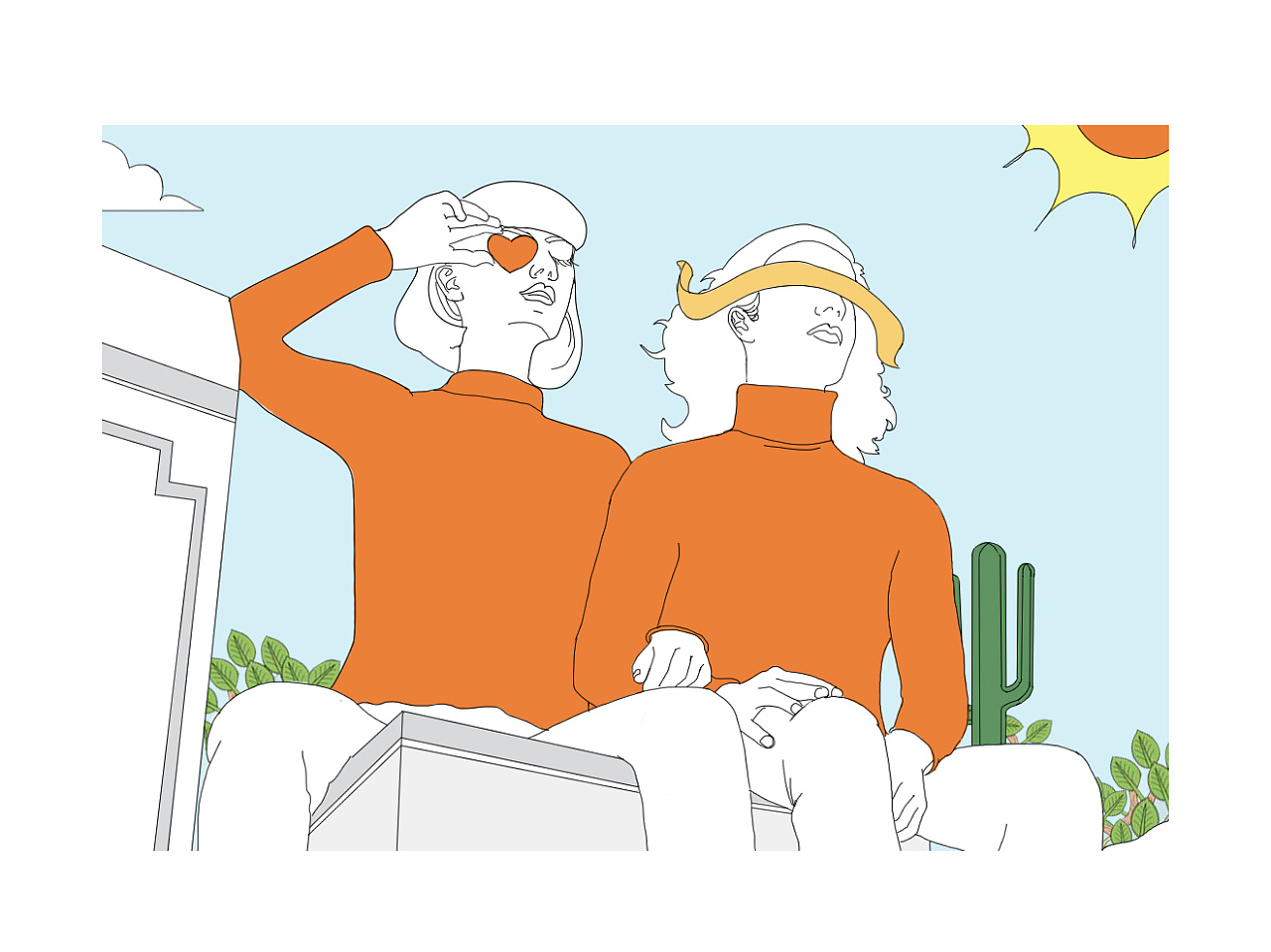 手绘一波广告图