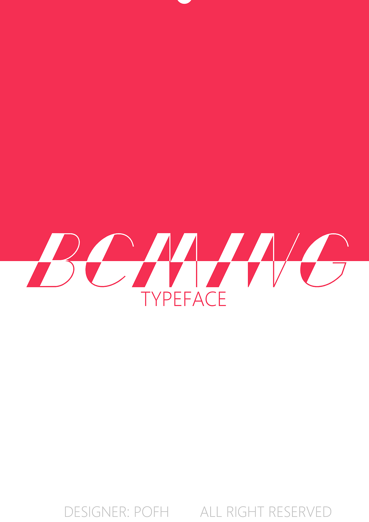 BCMing Typeface（图ZMTQzMDAxNzYw） - 字体/字形 - 站酷设计师Pofh原创素材 - 站酷ZCOOL
