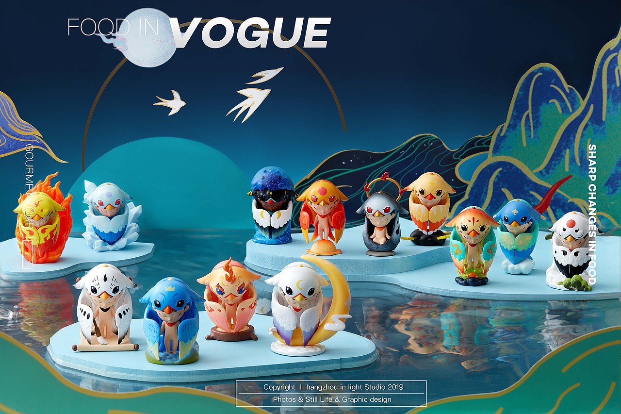 萌趣 ✖IN LIHGHT✖山海经 国潮（图ZMTk2MDI4NjYw） - 产品摄影 - 站酷设计师INLIGHT光合原创素材 - 站酷ZCOOL