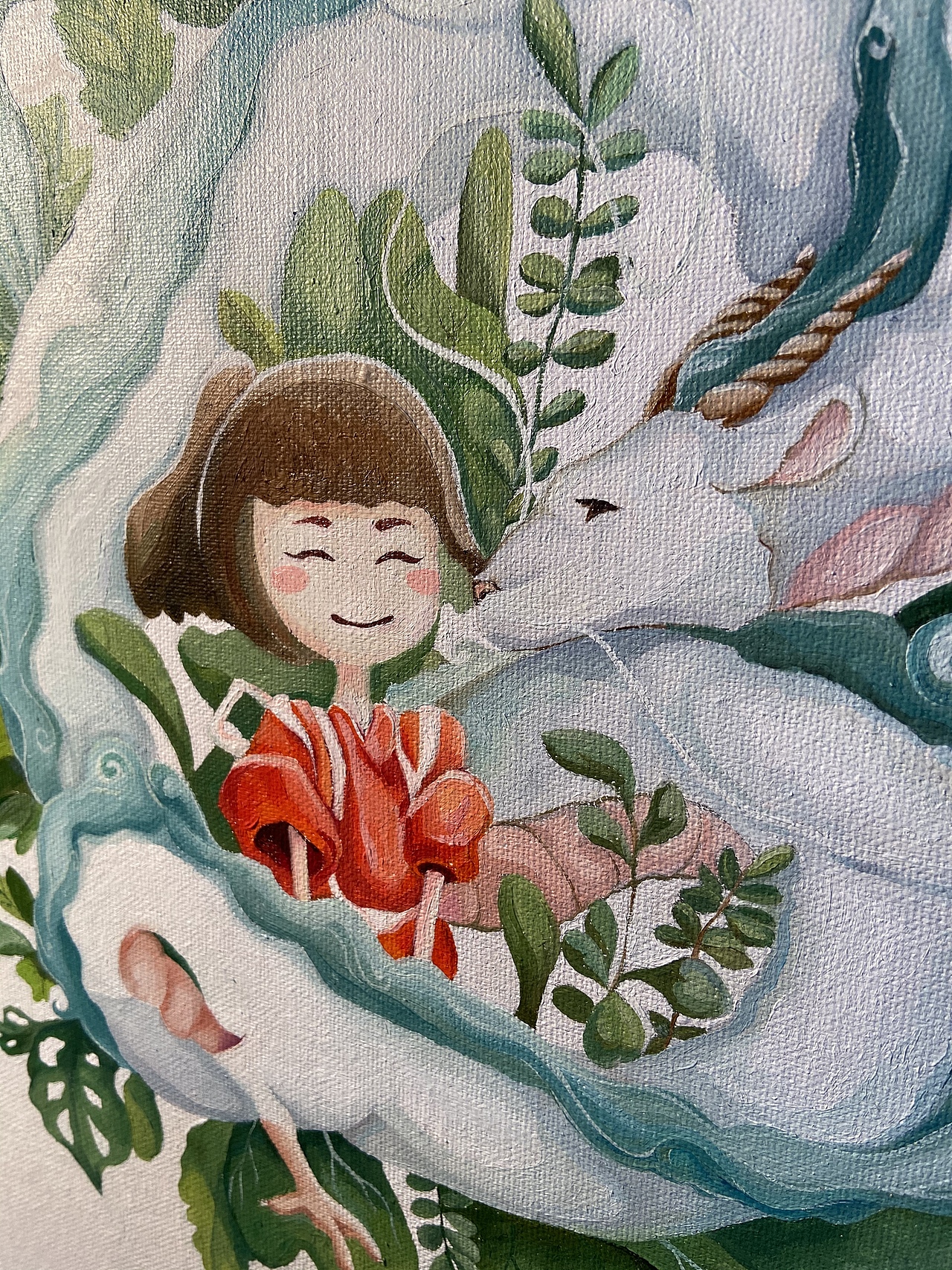 油画千与千寻练习