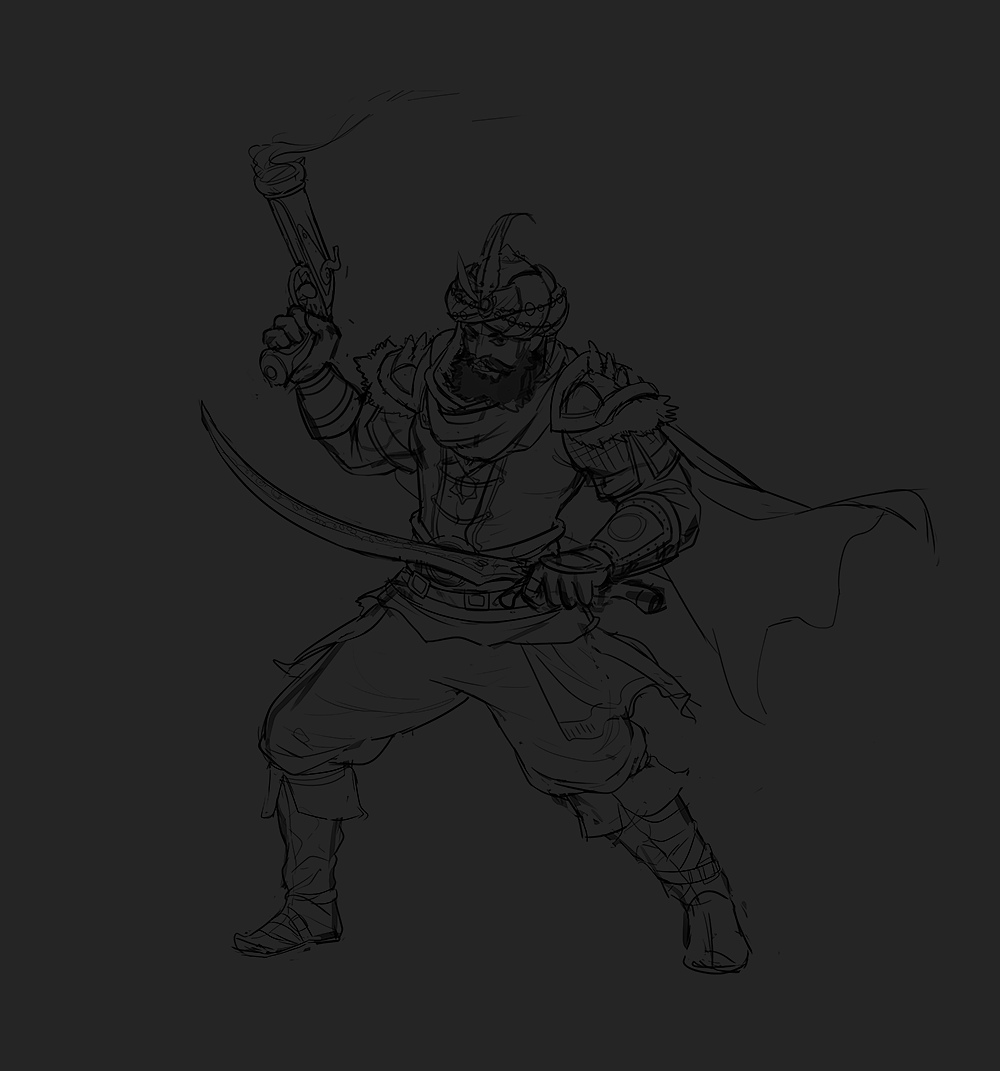 土耳其海盗（图ZMTYwOTE2NjQw） - 商业插画 - 站酷设计师河边的小驴原创素材 - 站酷ZCOOL