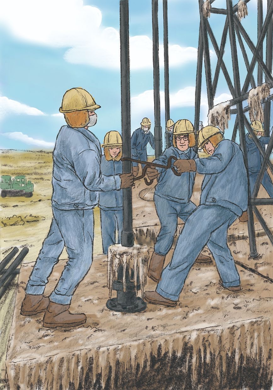 中国科学家李四光的故事插画节选（图ZMzQ1NTAyMTk2） - 儿童插画 - 站酷设计师Dino君插画原创素材 - 站酷ZCOOL