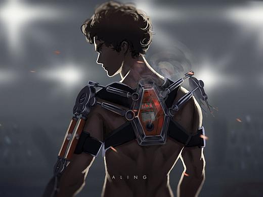 插画习作Megalo box（个人主页-ZMzQ4OTMwNTI=） - 创作习作 - 站酷设计师凌凌柒DOS原创素材 - 站酷ZCOOL