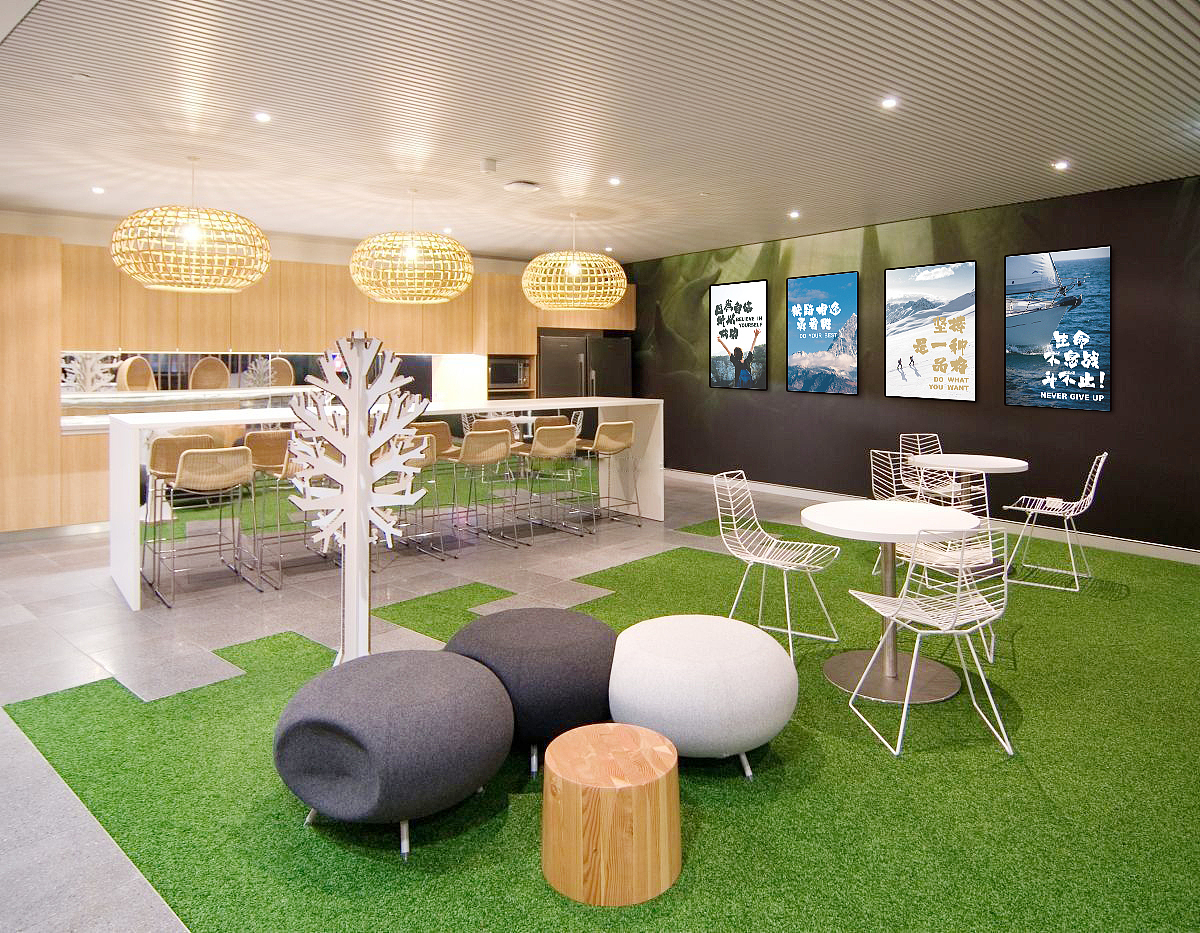 企业装饰画-宣传折页