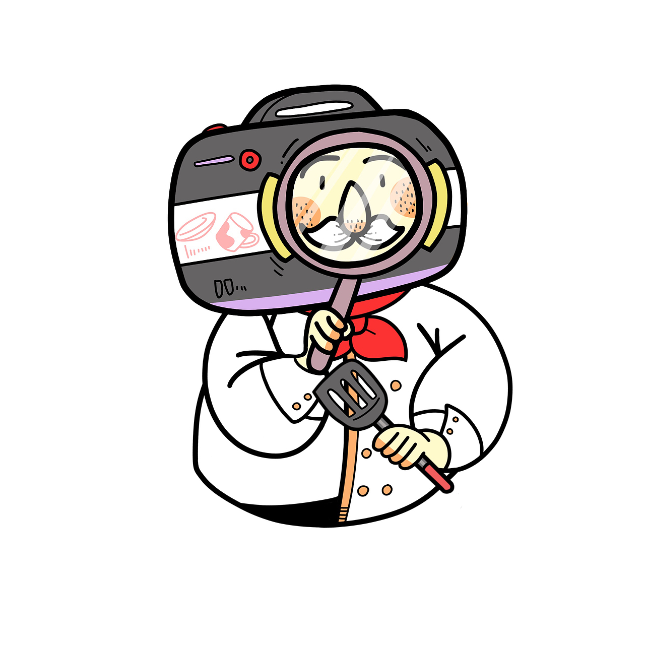 相机小人系列（图ZMTM2MTI3OTU2） - 创作习作 - 站酷设计师噗噗滋原创素材 - 站酷ZCOOL