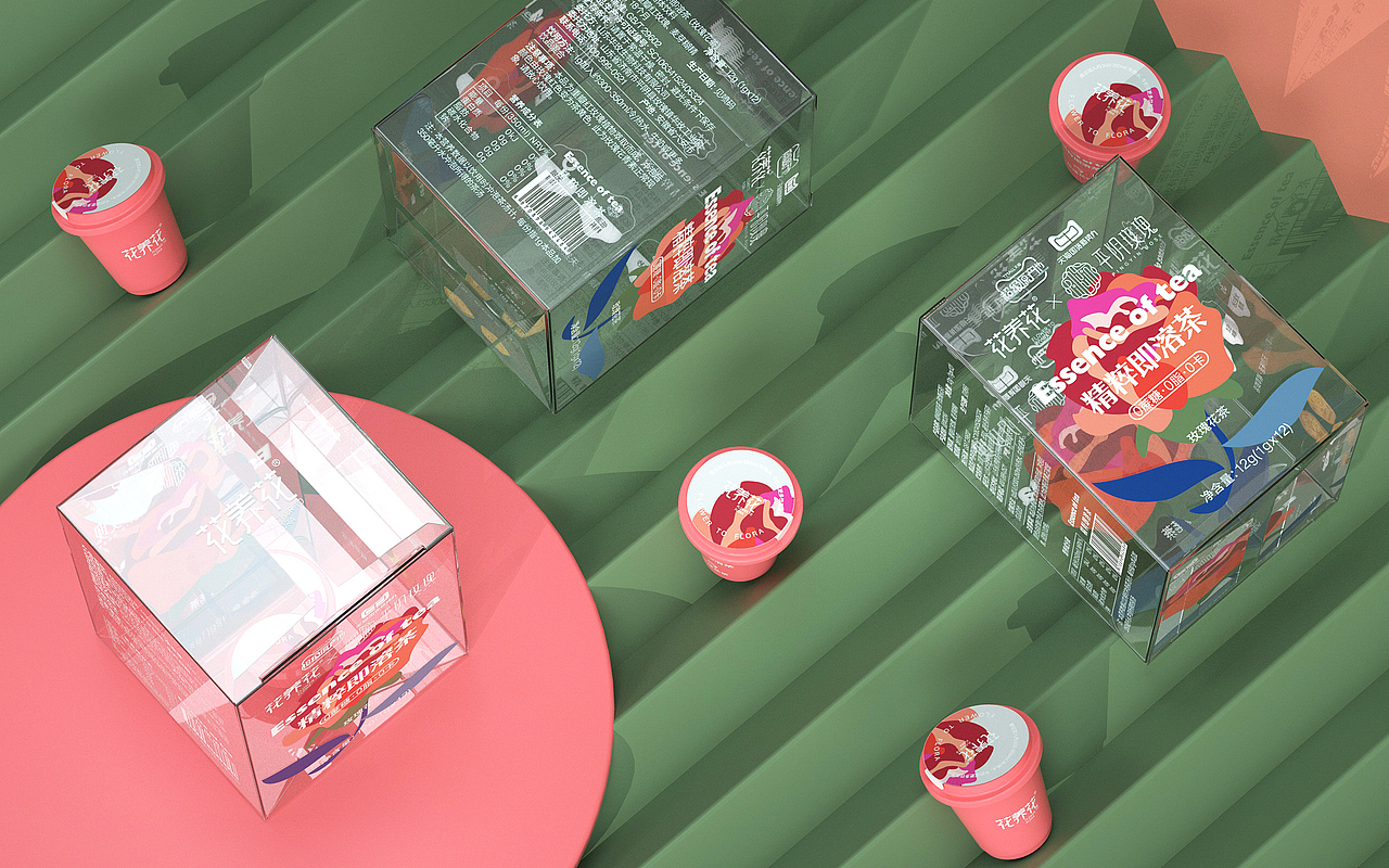 《essence of tea 精粹即溶茶》玫瑰花茶 茶粉 三顿半