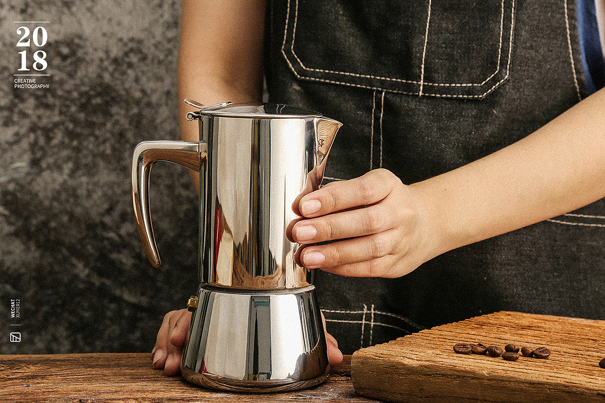 产品摄影丨摩卡咖啡壶（图ZMTI0OTY1NTU2） - 产品摄影 - 站酷设计师逢图商业摄影原创素材 - 站酷ZCOOL