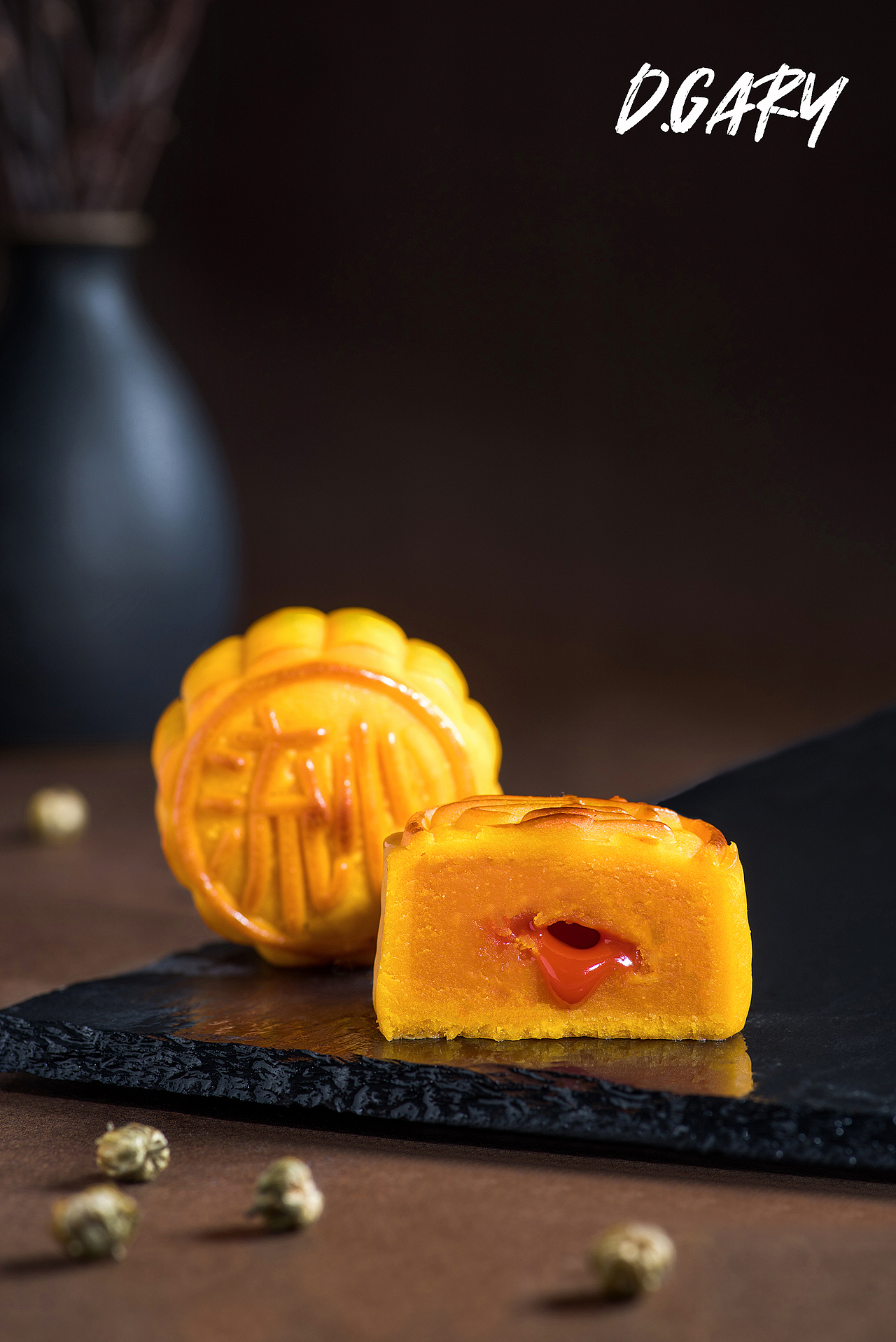 月岛流心月饼拍摄