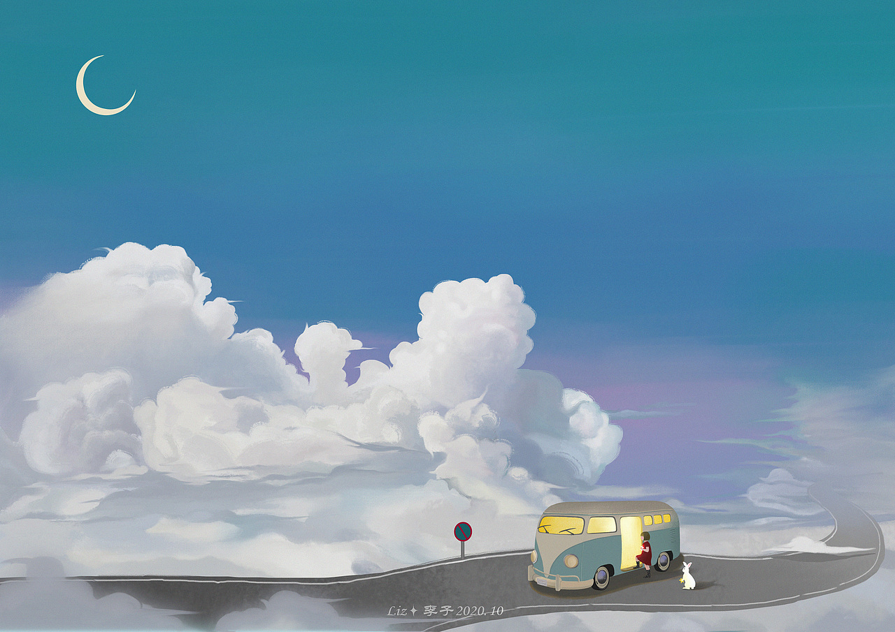 「晴空之上」系列图