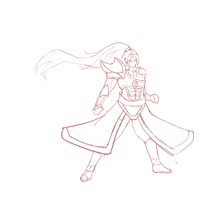 到第二年的学画记录