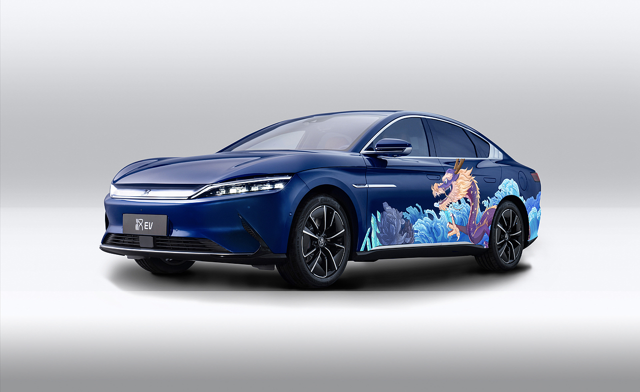 站酷 x 比亚迪 虎啸龙吟（图ZMjkwMjY1MDUy） - 图案 - 站酷设计师哈塔奇原创素材 - 站酷ZCOOL