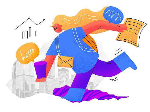 公司官網(wǎng)商插（個人主頁-ZMzQ4ODU1ODA=） - 商業(yè)插畫 - 站酷設(shè)計師幾個銀原創(chuàng)素材 - 站酷ZCOOL