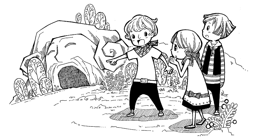 黑白插图-2