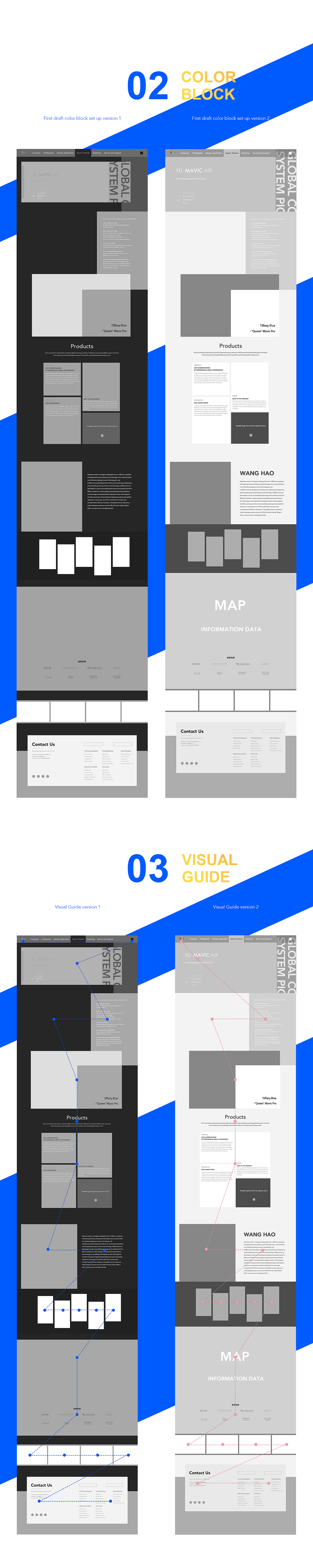 大疆无人机网页重构交互线框（图ZMTIwMDUwMTU2） - 企业官网 - 站酷设计师Anaward在历劫原创素材 - 站酷ZCOOL