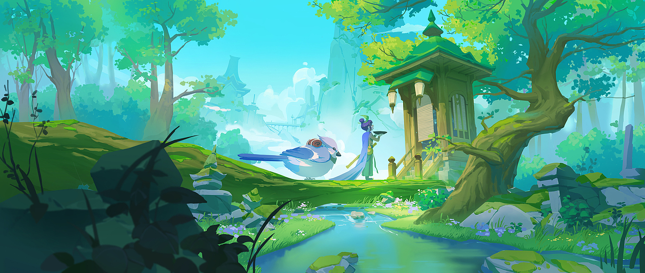 拜神仙啦（图ZMjkyMjM4ODQ0） - 商业插画 - 站酷设计师斤斤叻原创素材 - 站酷ZCOOL