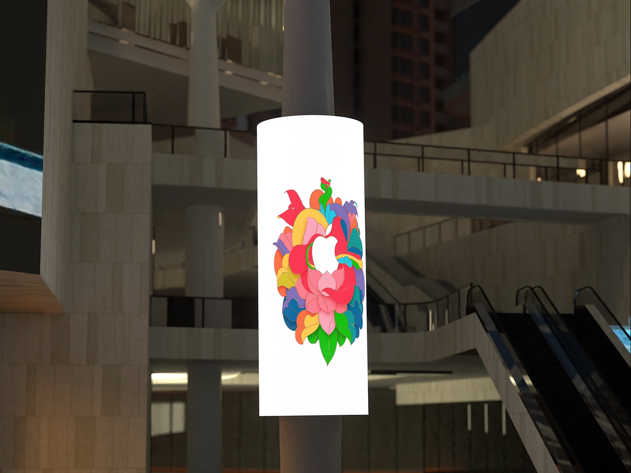 蜂窝系列LED显示屏场景应用（图ZMzM0MzAzMTM2） - 场景 - 站酷设计师Smart80Y原创素材 - 站酷ZCOOL