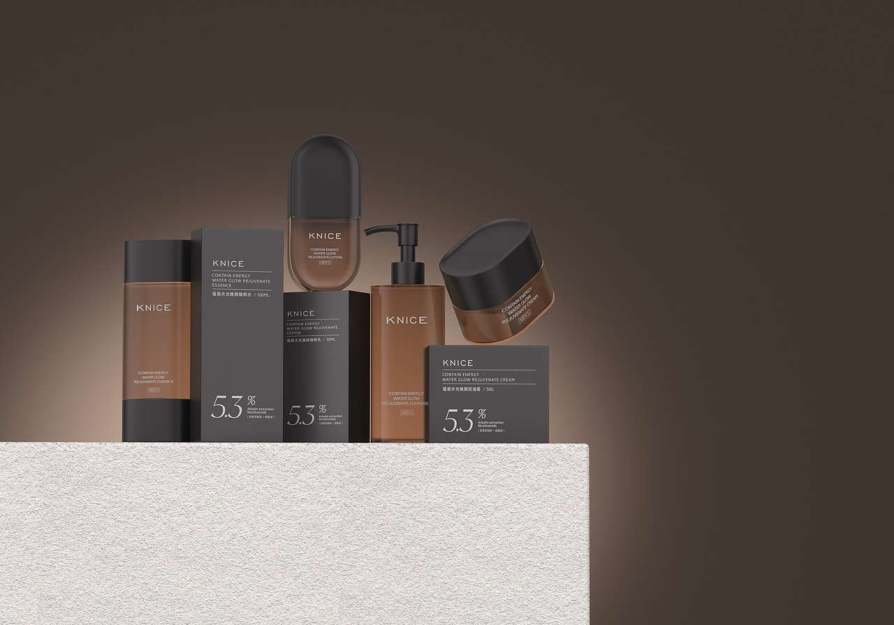 KINCE | 男士蘊能水光煥顏系列包裝設(shè)計（圖ZMzU4NDA2OTcy） - 包裝 - 站酷設(shè)計師野區(qū)喝酒原創(chuàng)素材 - 站酷ZCOOL