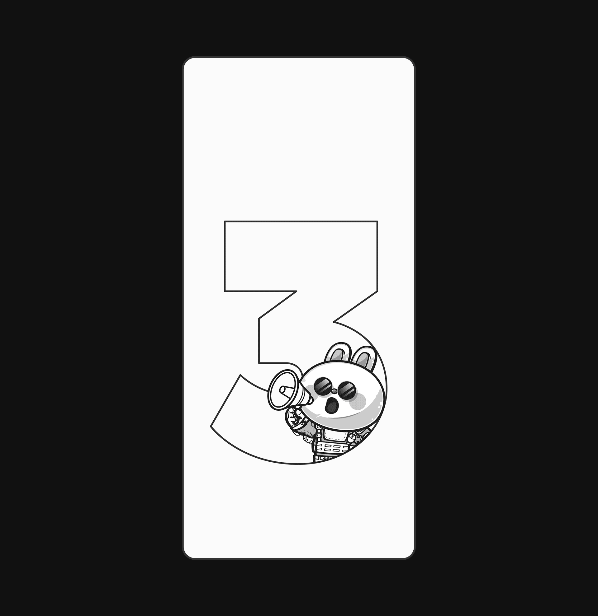 #绝活图师# 弟仔-创意闪屏 #01