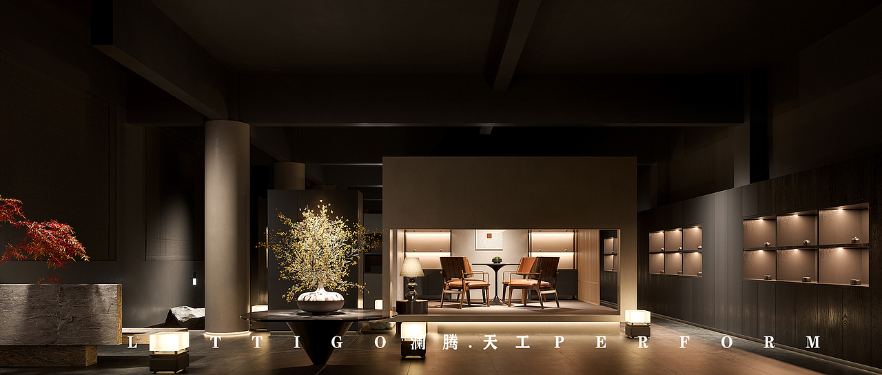 一个向往纯粹自然生态的展厅案例