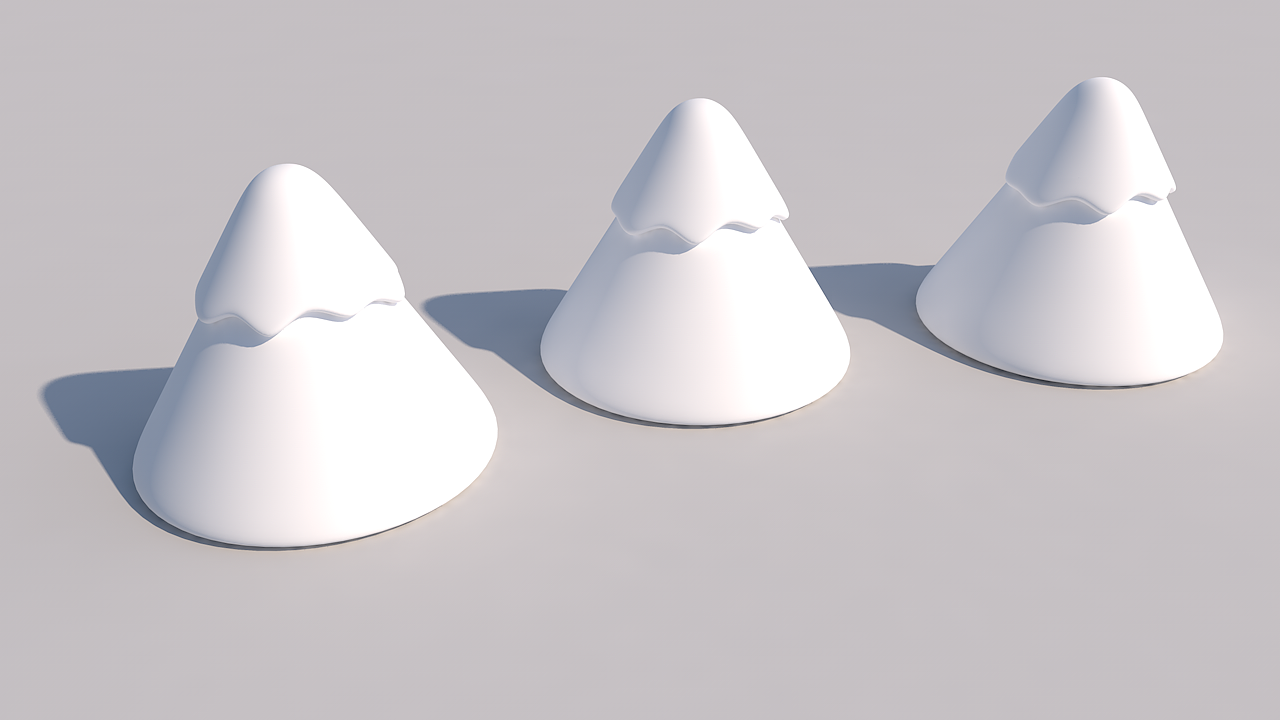 7天打卡营的第一天,雪山小场景的搭建与渲染