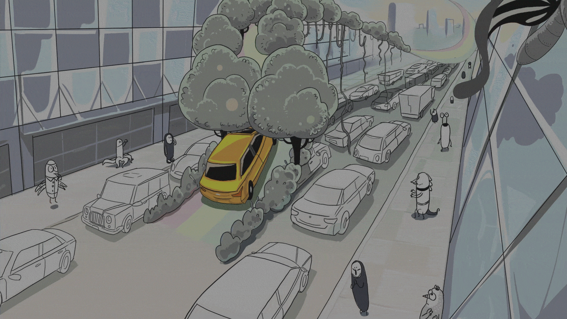 Hyundai Vehicles launch KV&TVC（图ZMzY2MTQxMDMy） - 场景 - 站酷设计师夜猫的小鱼肝原创素材 - 站酷ZCOOL