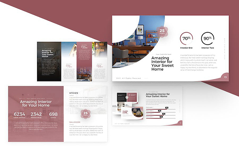 20页民宿度假村介绍宣传多用途PPT模板