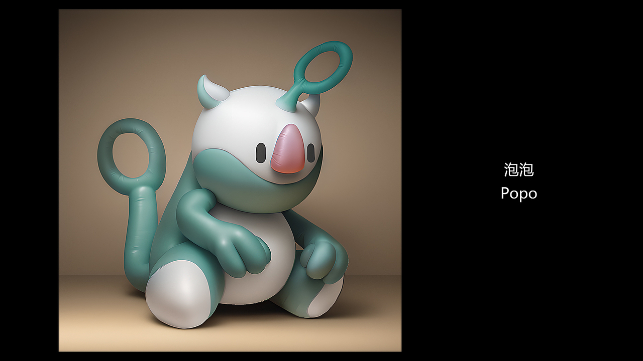 泡泡星人概念设计