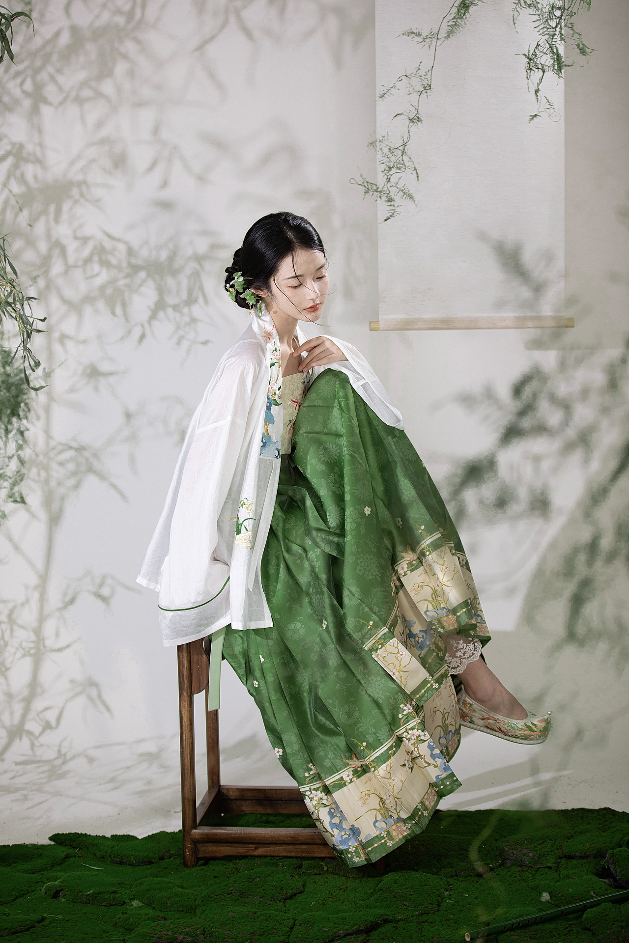 漢服設(shè)計 | 清歡客 【閑亭】（圖ZMzE0MjM5NzQw） - 傳統(tǒng)/民族服飾 - 站酷設(shè)計師清歡客原創(chuàng)素材 - 站酷ZCOOL