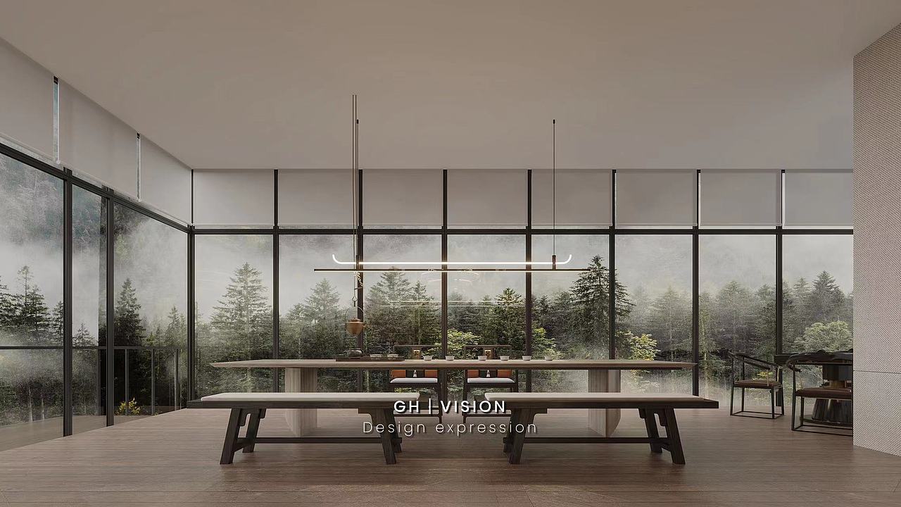 新中式包厢（图ZMzQyMzE4Mzk2） - 商业空间设计 - 站酷设计师少时竹青酒原创素材 - 站酷ZCOOL