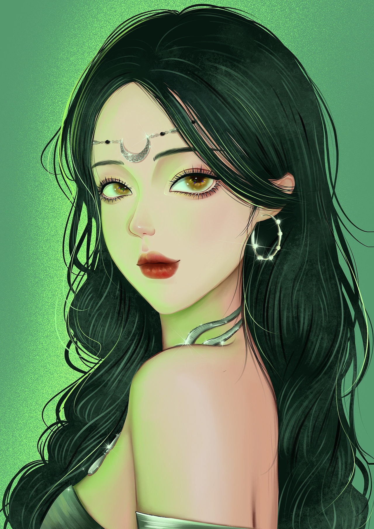 人物头像一（图ZMzM1ODYwNjEy） - 艺术插画 - 站酷设计师驴儿的星星儿原创素材 - 站酷ZCOOL