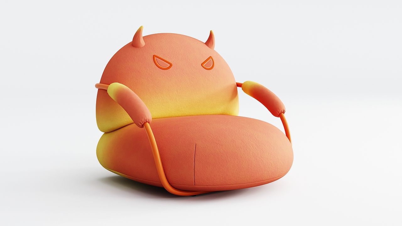 不想来次史莱姆么丨休闲椅（图ZMzY4NzY5ODcy） - 生活用品 - 站酷设计师wscearz原创素材 - 站酷ZCOOL