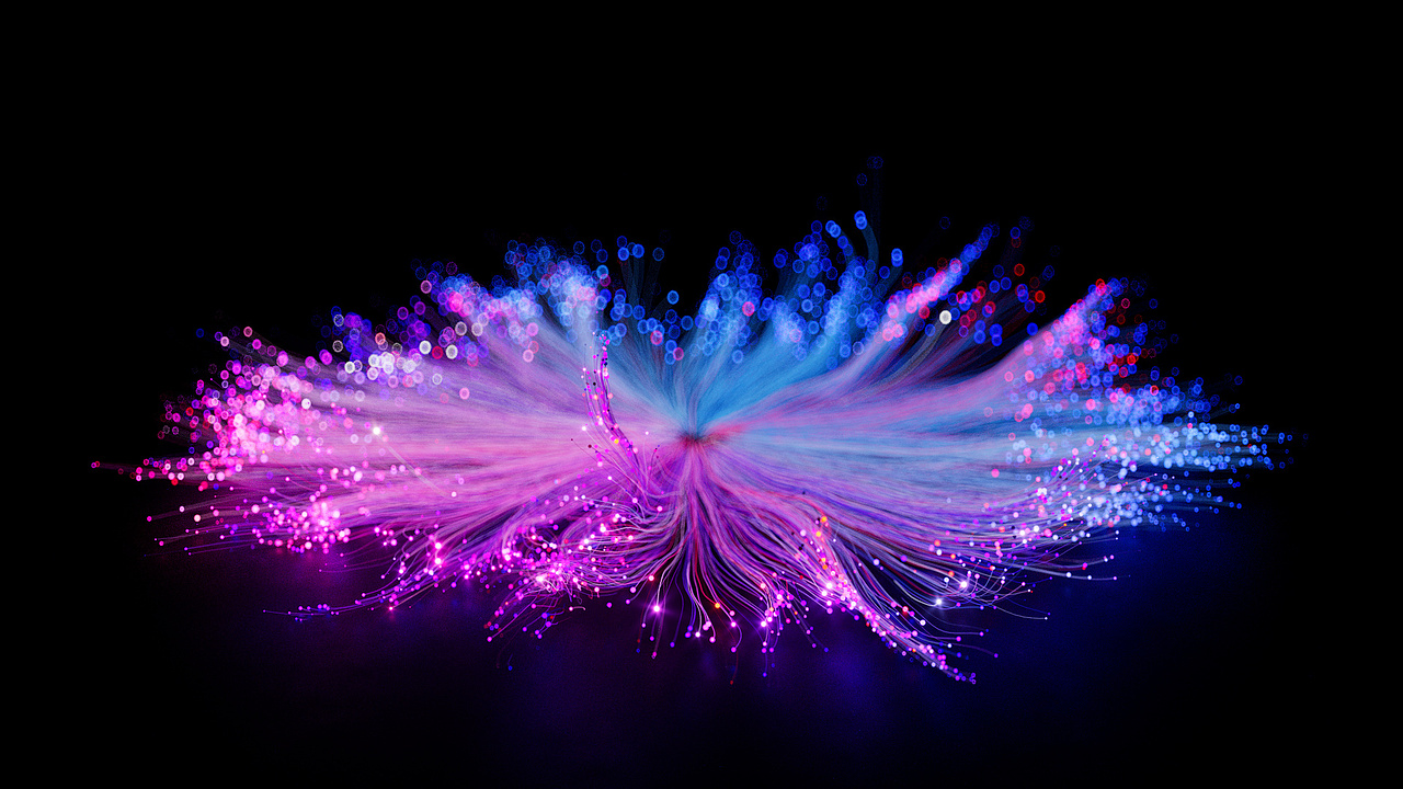 c4d xp粒子光线蔓延动画,使用OC渲染