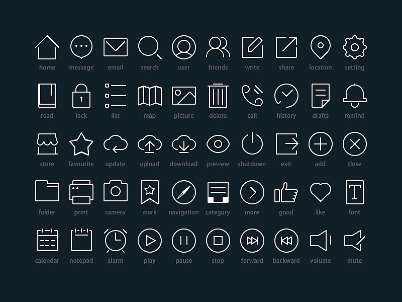 ICON（图ZMTQ4OTM2NDI4） - 图标 - 站酷设计师L宁静致远J原创素材 - 站酷ZCOOL
