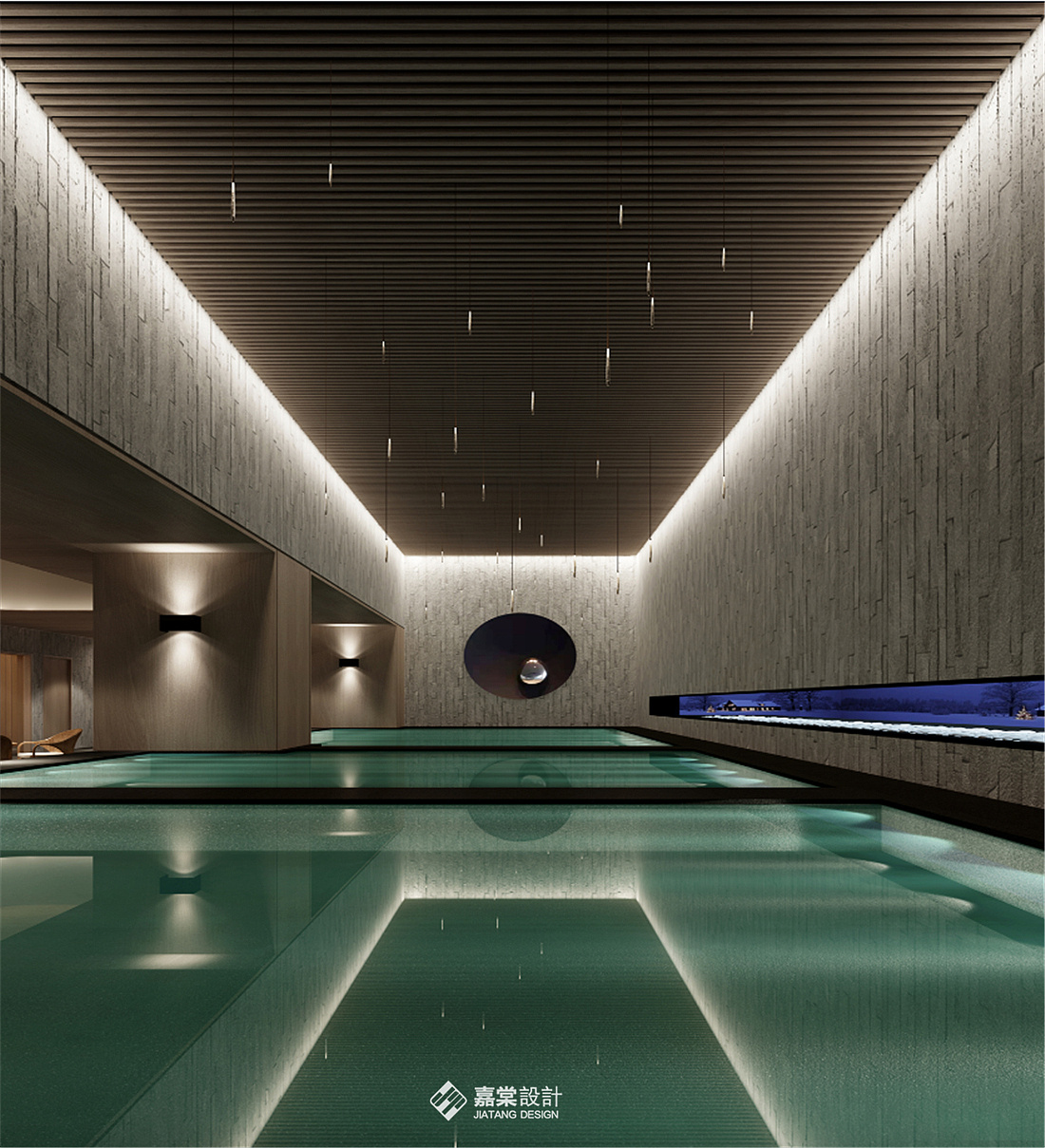 现代洗浴中心外景 - 效果图交流区-建E室内设计网
