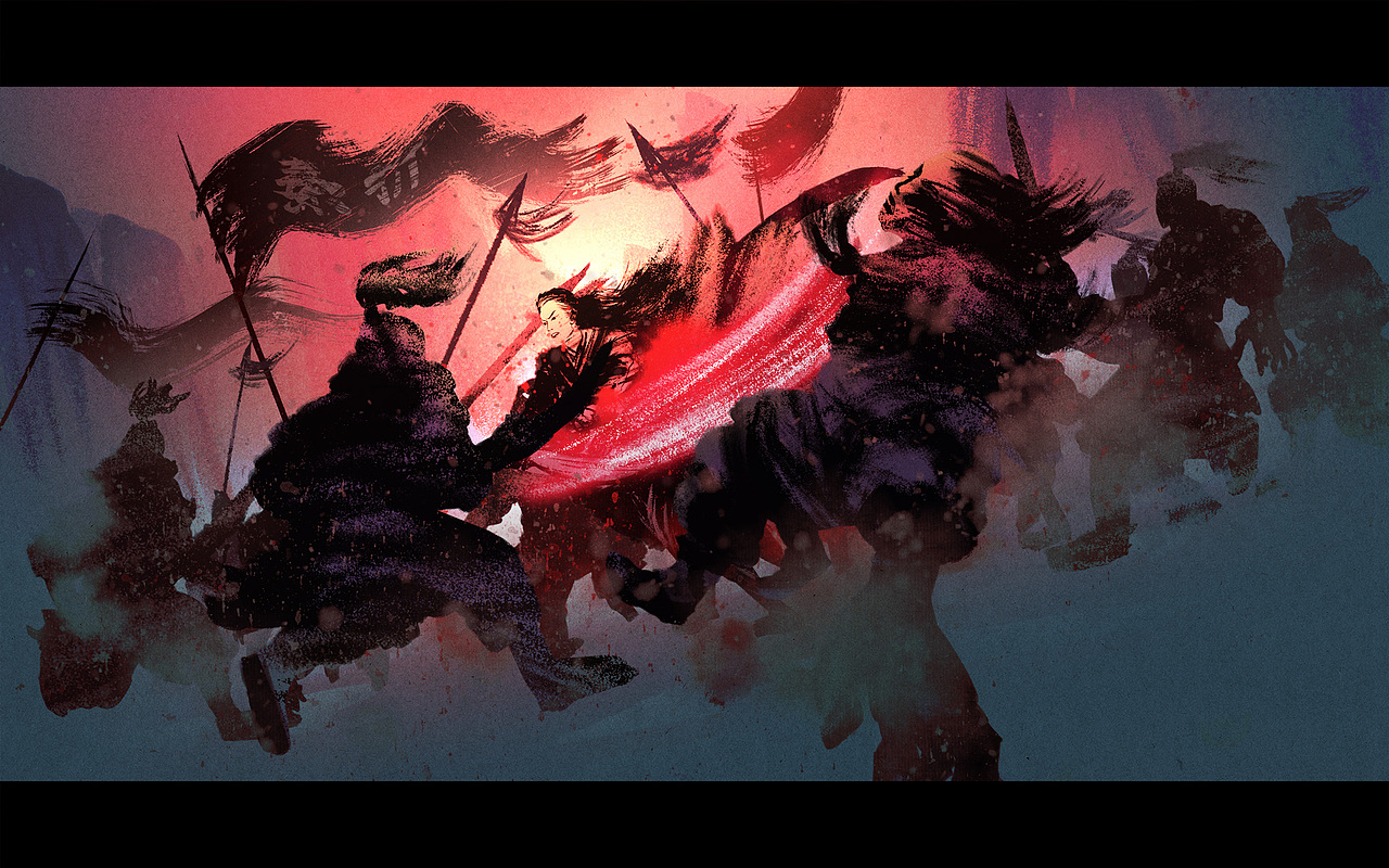 《拜见宫主大人》片头动态插画（图ZMTA1MDMyNjI4） - 短片 - 站酷设计师二七映画原创素材 - 站酷ZCOOL