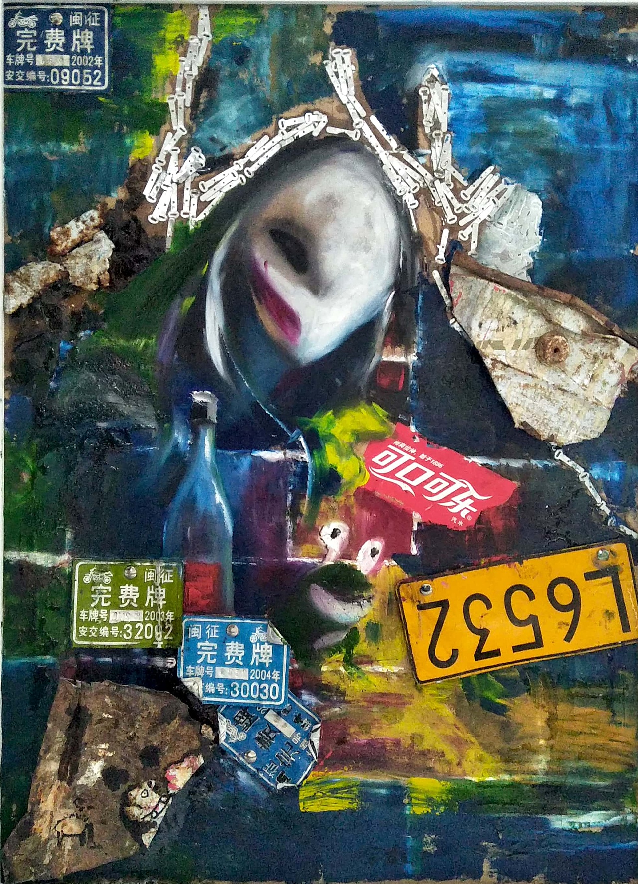 特殊材料材料装饰画（图ZMTE1NTk2NTQw） - 绘画 - 站酷设计师沉醉倾城原创素材 - 站酷ZCOOL