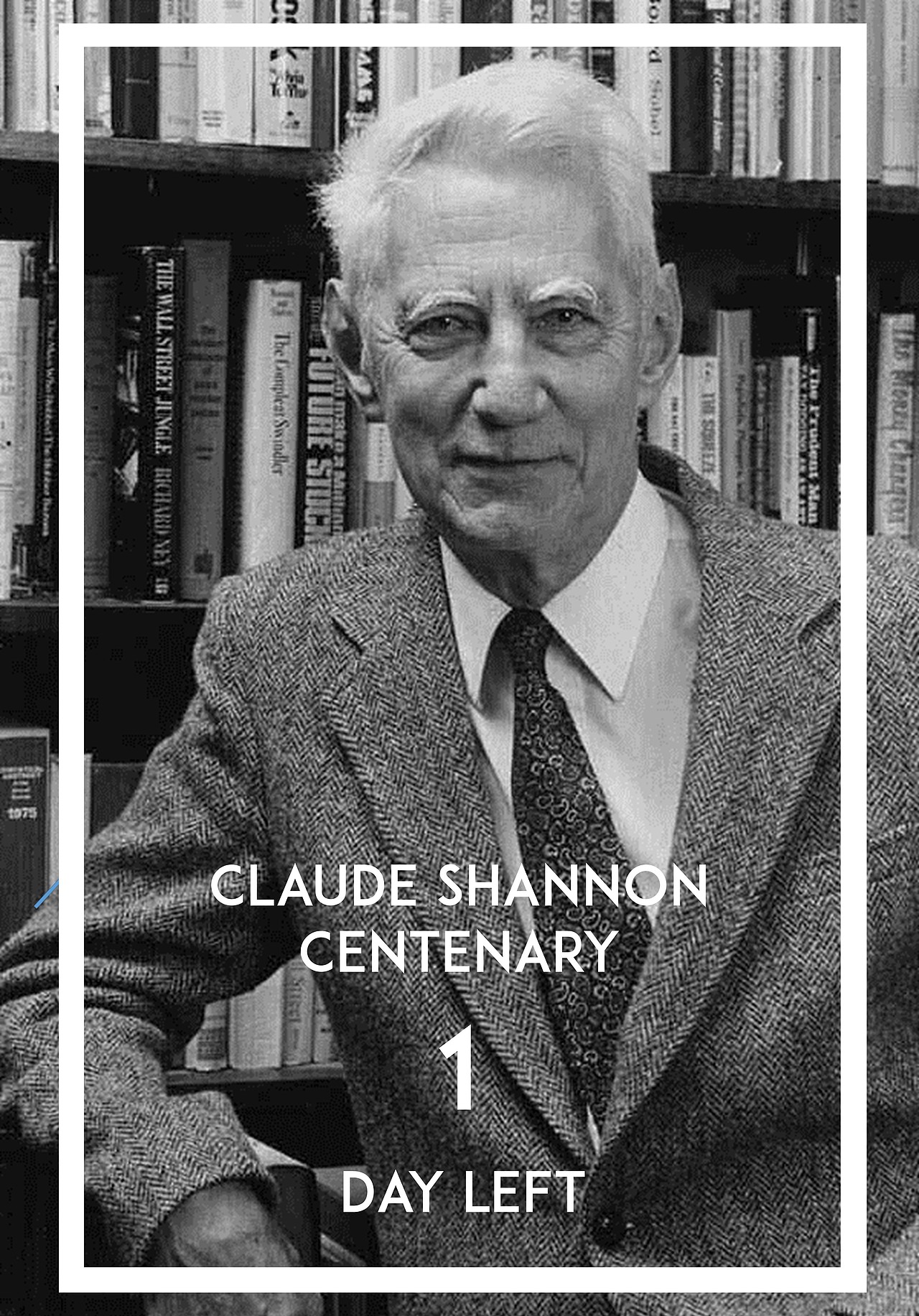 纪念香农诞辰100周年系列海报