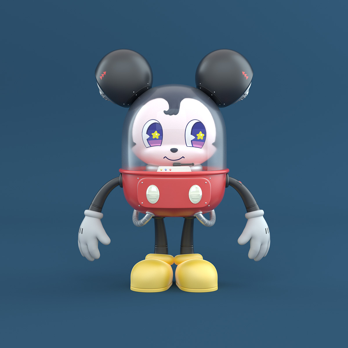 mickey & minnie 潮玩设计